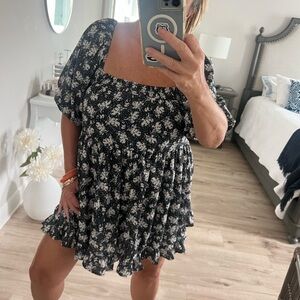 By Together floral mini dress NWT